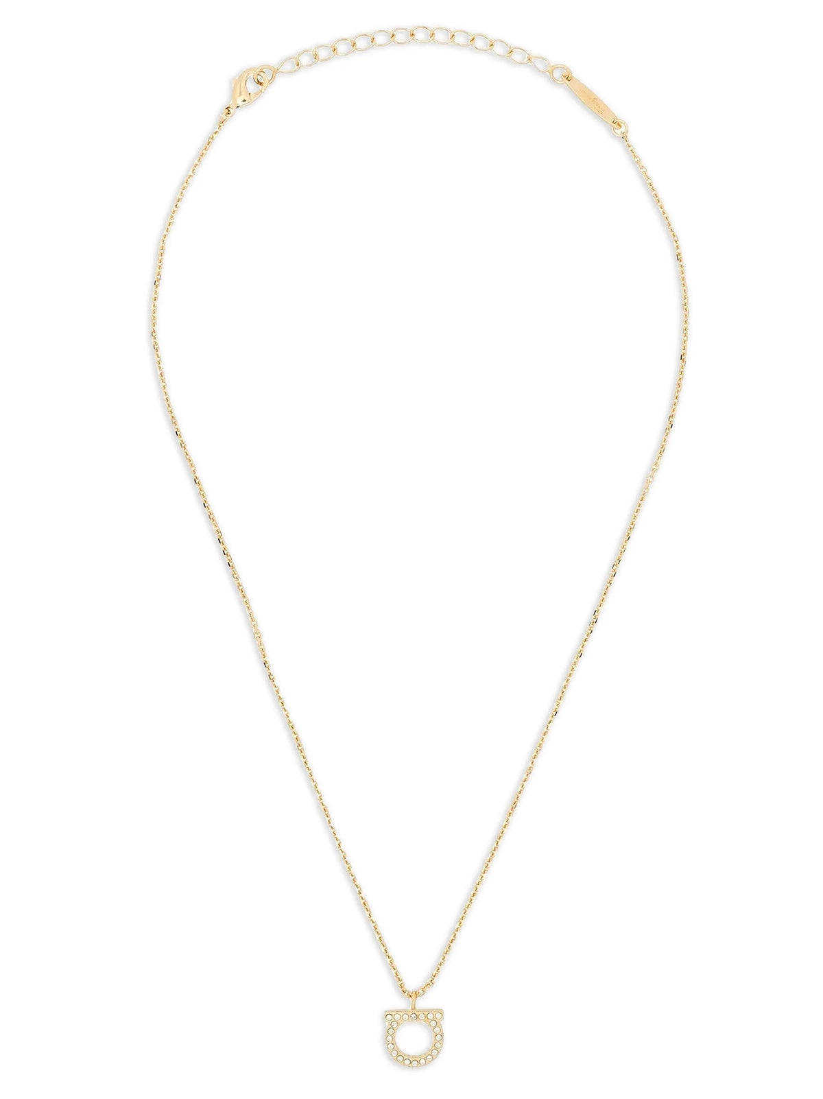 Ferragamo Goldfarbene Halskette