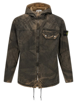 Stone Island Braune Polyamid-Bluse