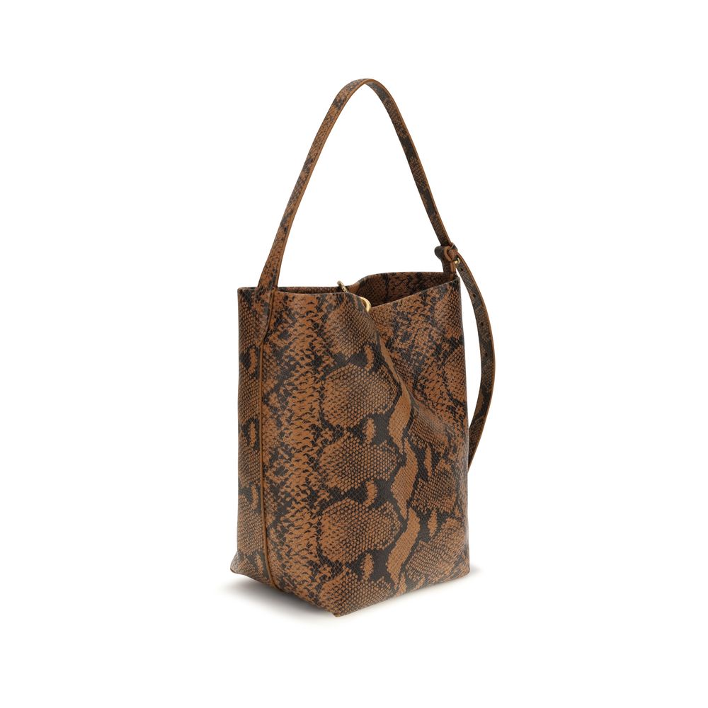 Benedetta Bruzziches Braune Kalbsleder Bos Taurus Schultertasche