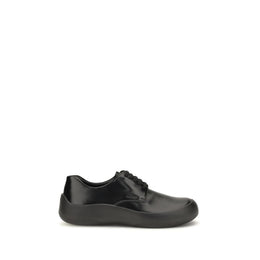 Prada Schwarze Bos Taurus Kalbsleder-Sneakers