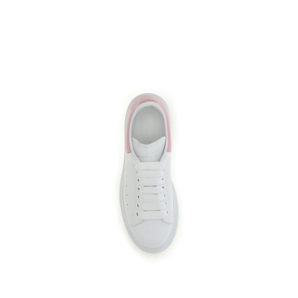 Alexander McQueen Weiße Kalbsleder Bos Taurus Chunky Sneaker