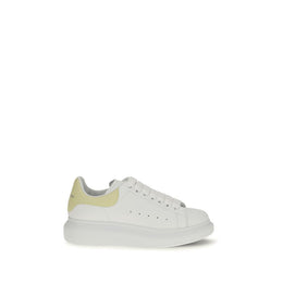 Alexander McQueen Weiße Kalbsleder Bos Taurus Chunky Sneaker