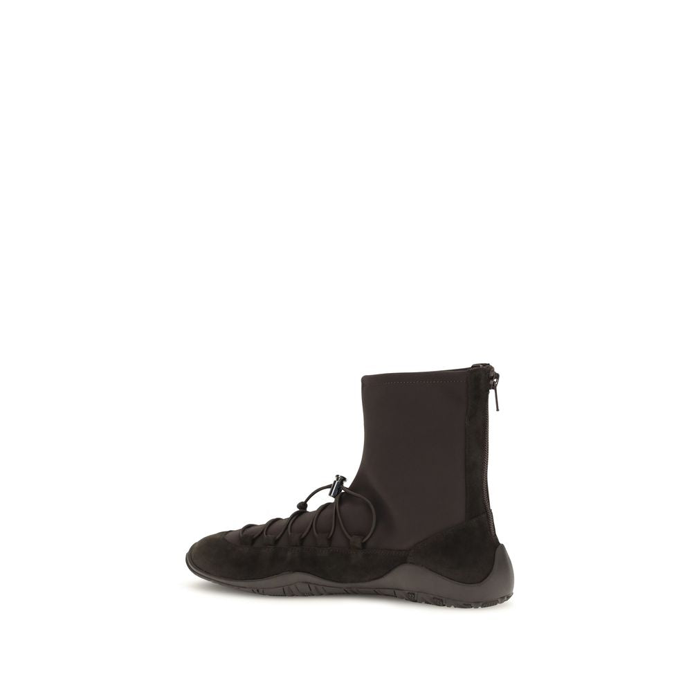 Dear Frances Schwarze Schnürstiefel aus Kalbsleder Bos Taurus