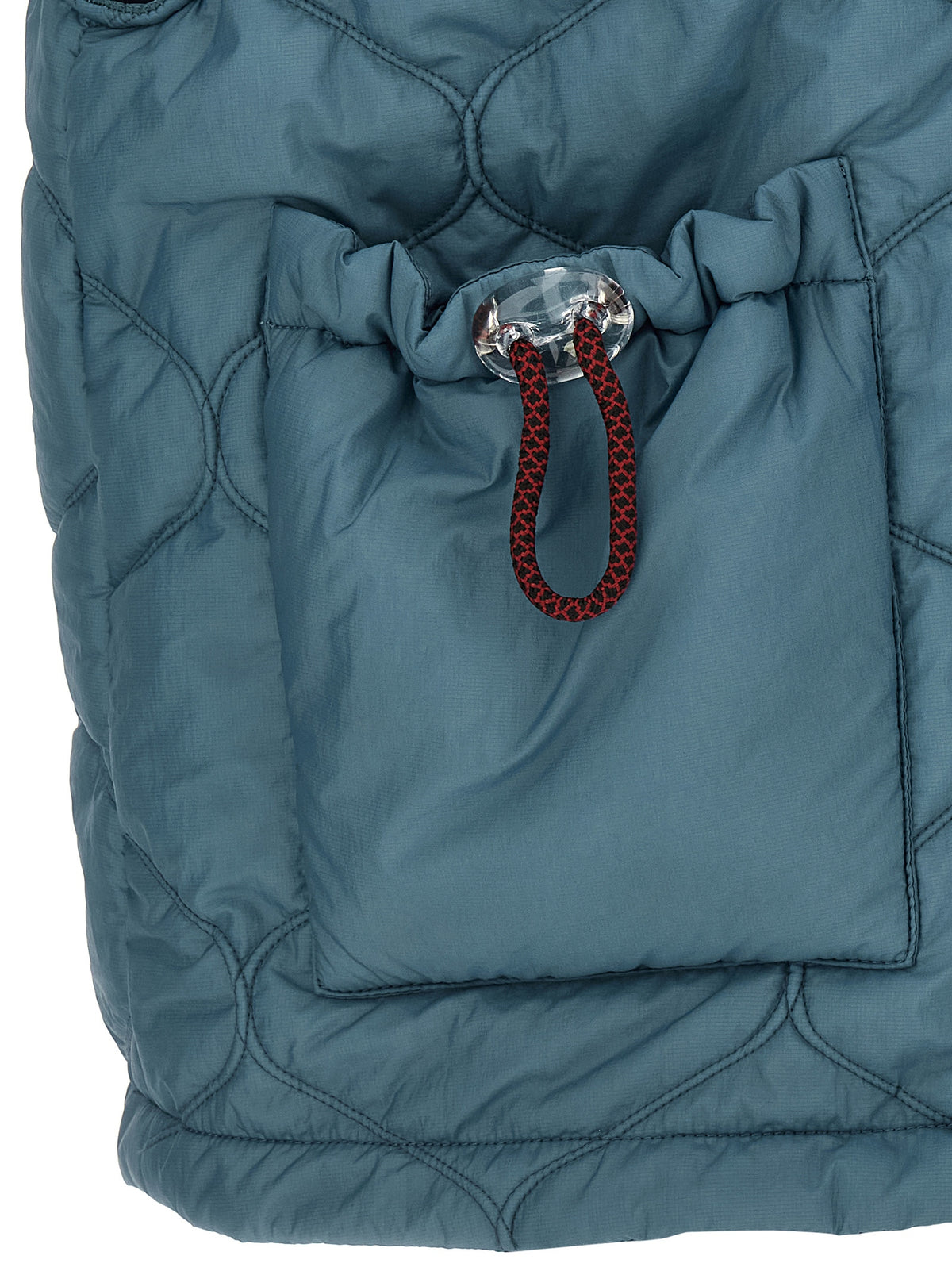 MARBELL Blaue Ärmellose Jacke aus Polyamid