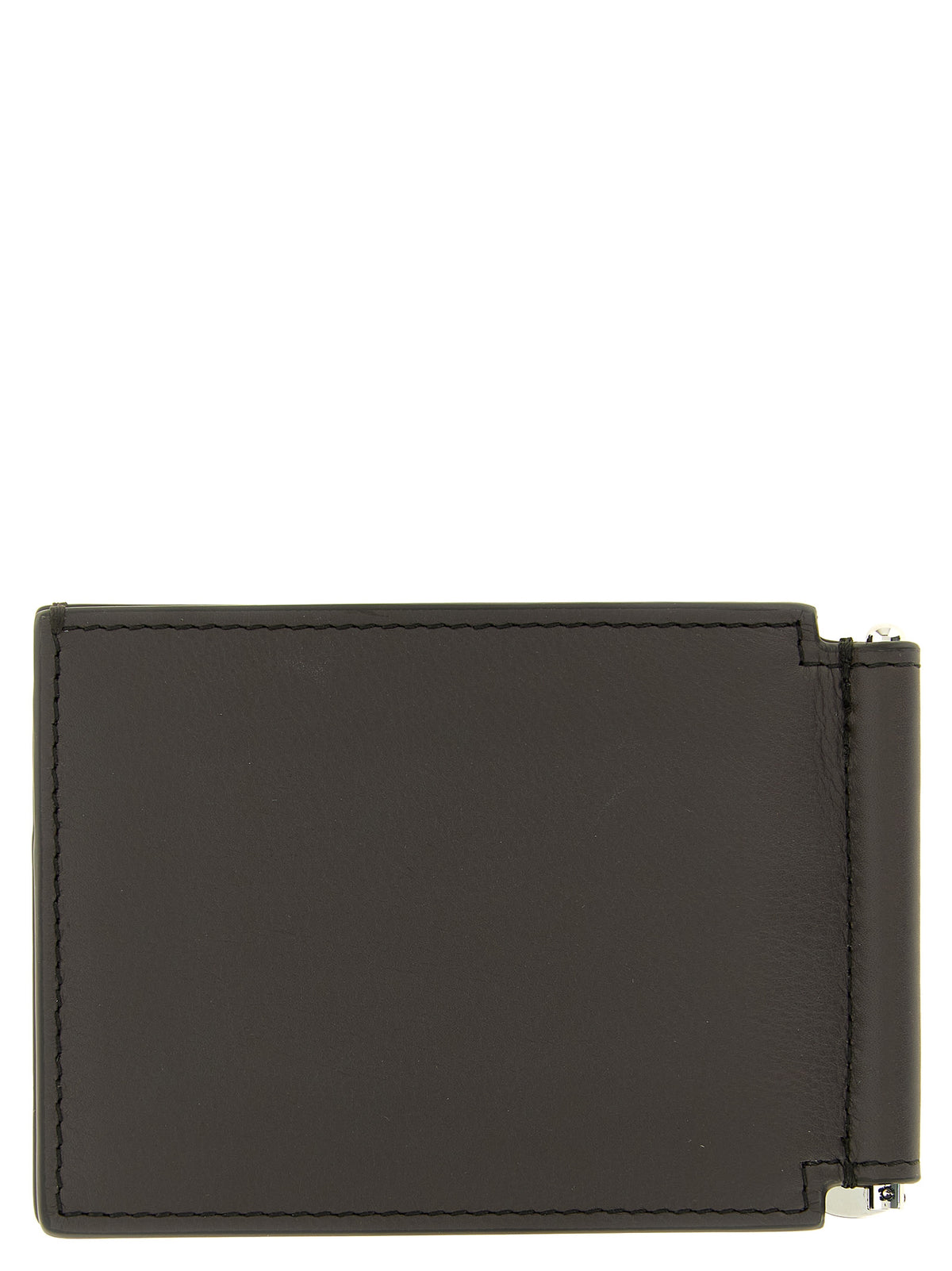Brunello Cucinelli Braun Kalbsleder Geldklammer