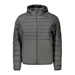 Hugo Boss Schwarze Herrenjacke aus Polyester