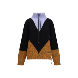 Marni Mehrfarbige Jacke aus Ovis Aries Wolle, durchgehend