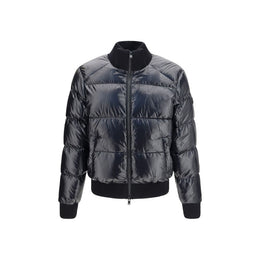 Moose Knuckles Schwarzer Nylon-Bomber