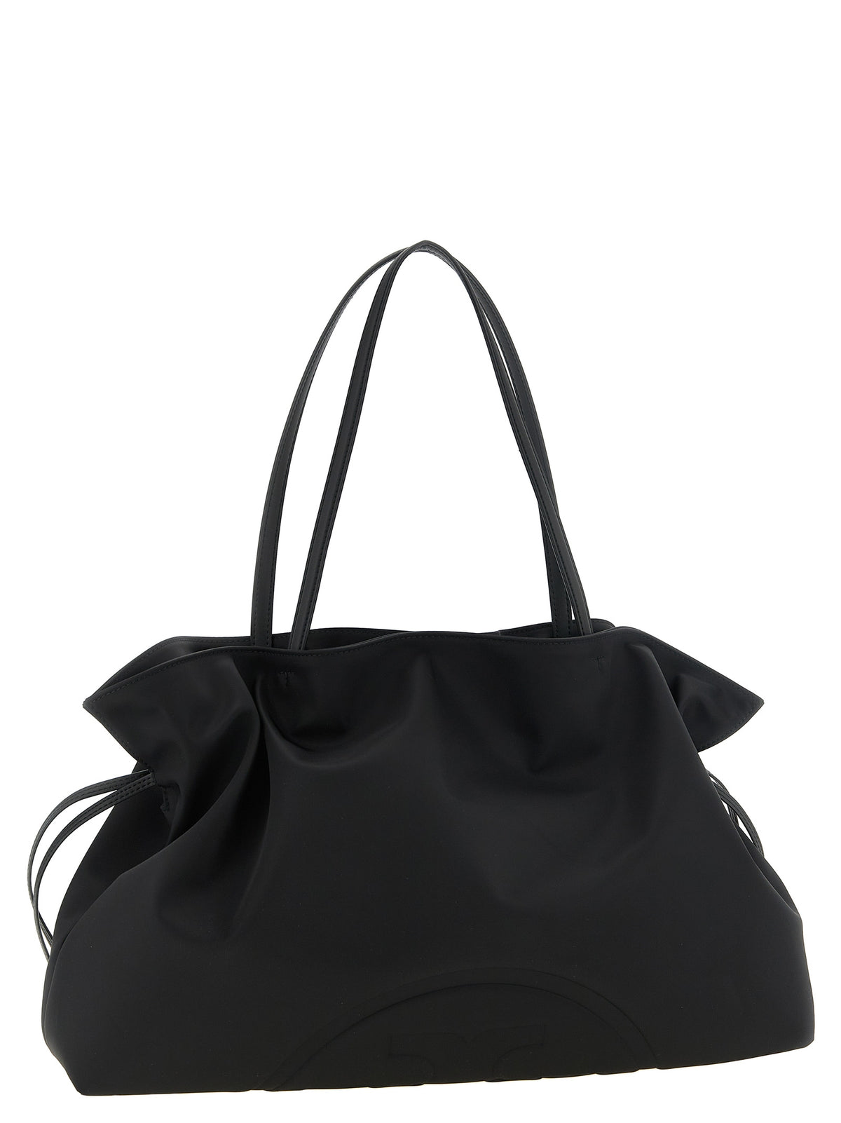 Tory Burch Schwarze Schultertasche aus Polyamid