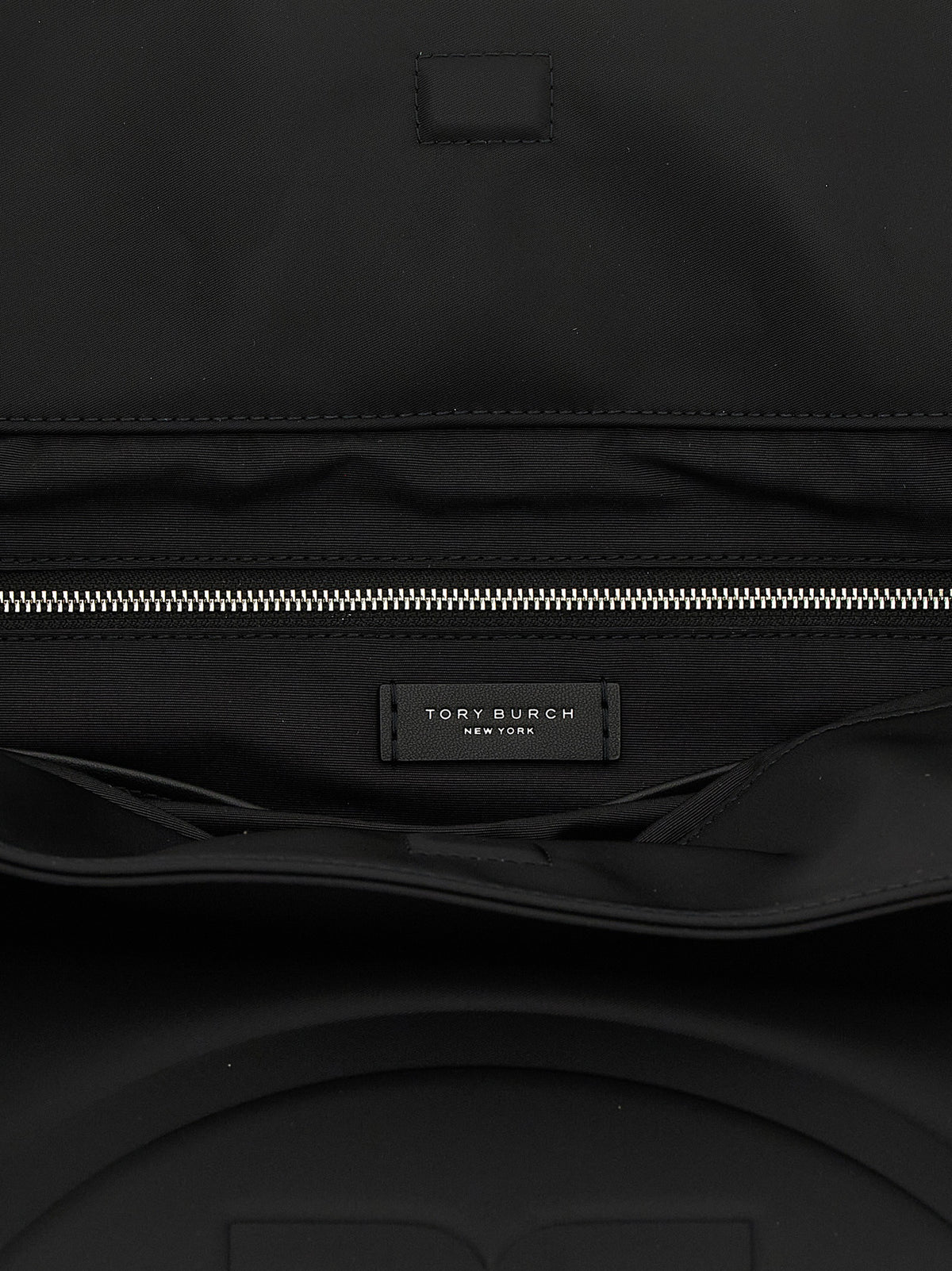 Tory Burch Schwarze Schultertasche aus Polyamid
