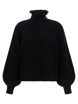 Max Mara Schwarzer Wollcardigan