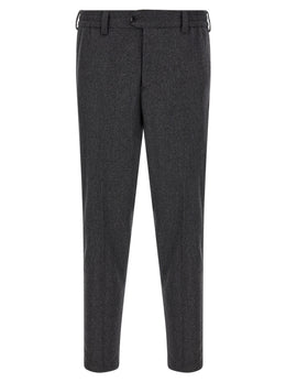 PT Torino Graue Hose aus reiner Schurwolle
