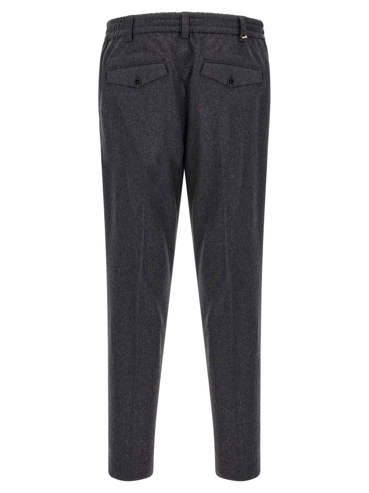 PT Torino Graue Hose aus reiner Schurwolle