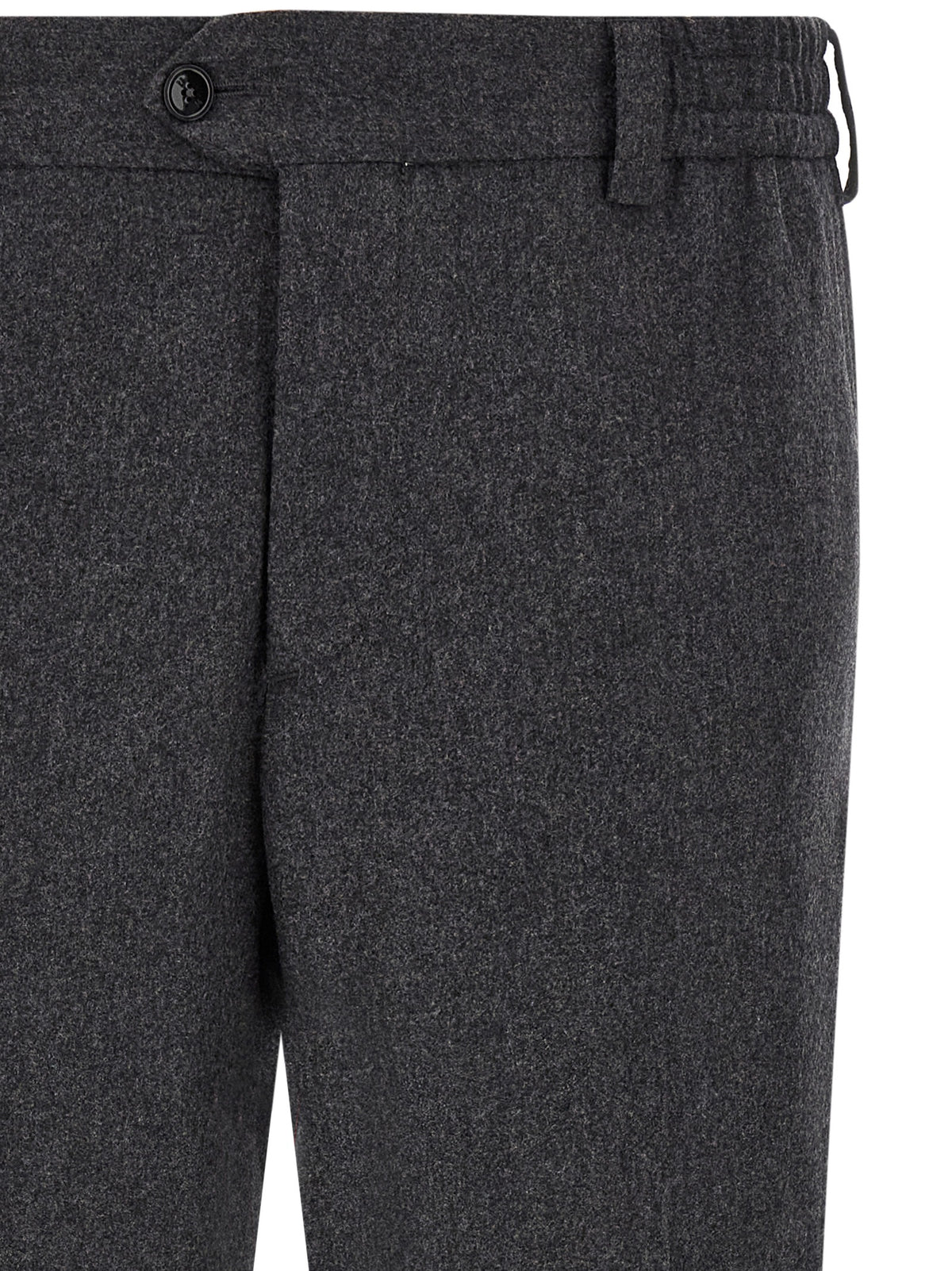 PT Torino Graue Hose aus reiner Schurwolle