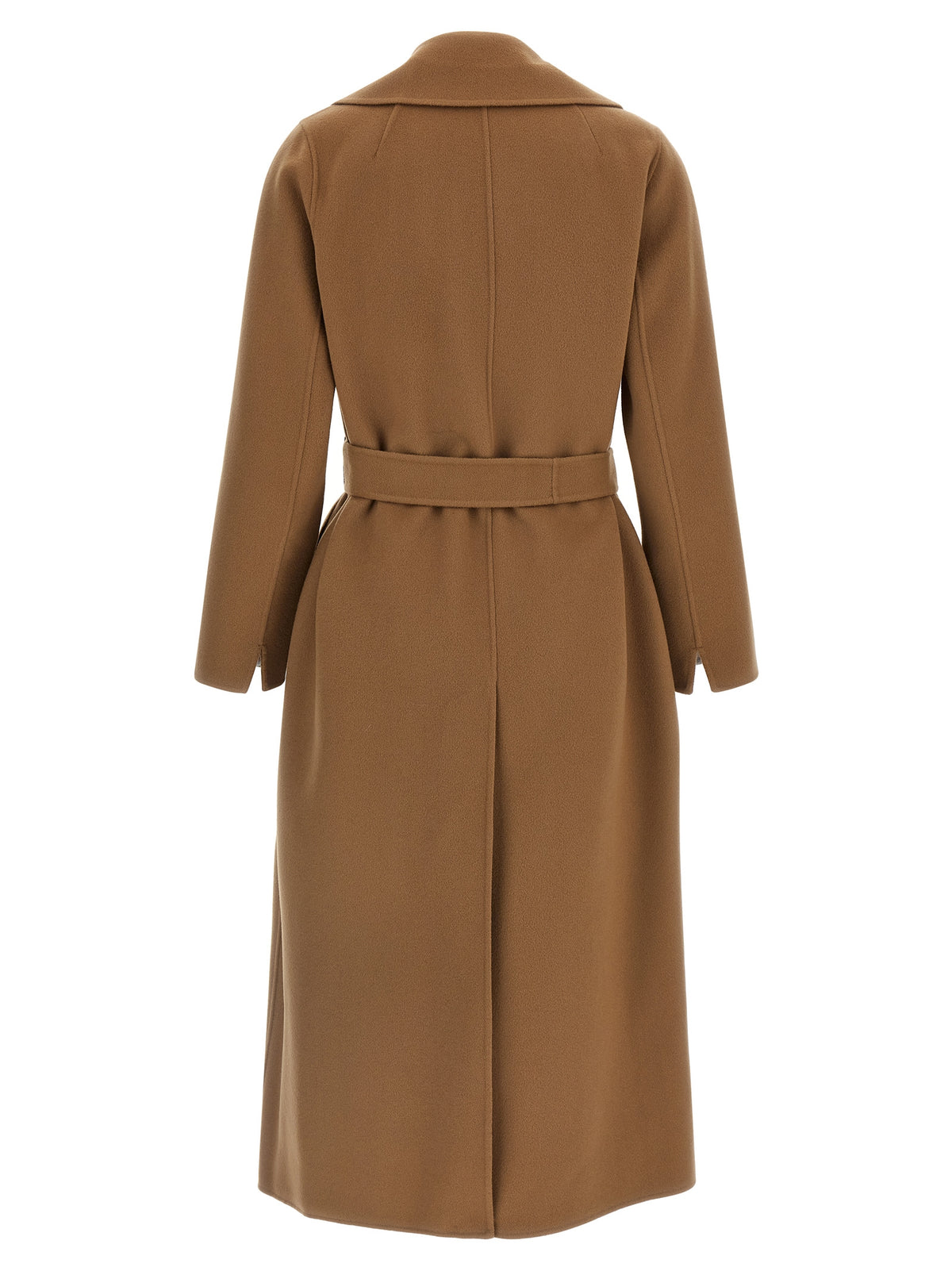 'S Max Mara Beiger Wollmantel