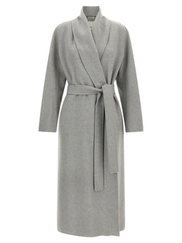 'S Max Mara Grauer Wollmantel