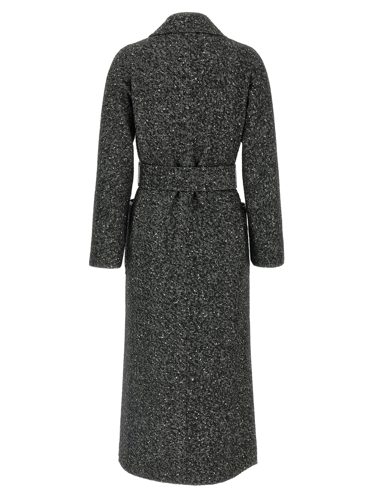 Max Mara Zweifarbiger Mantel aus Schurwolle