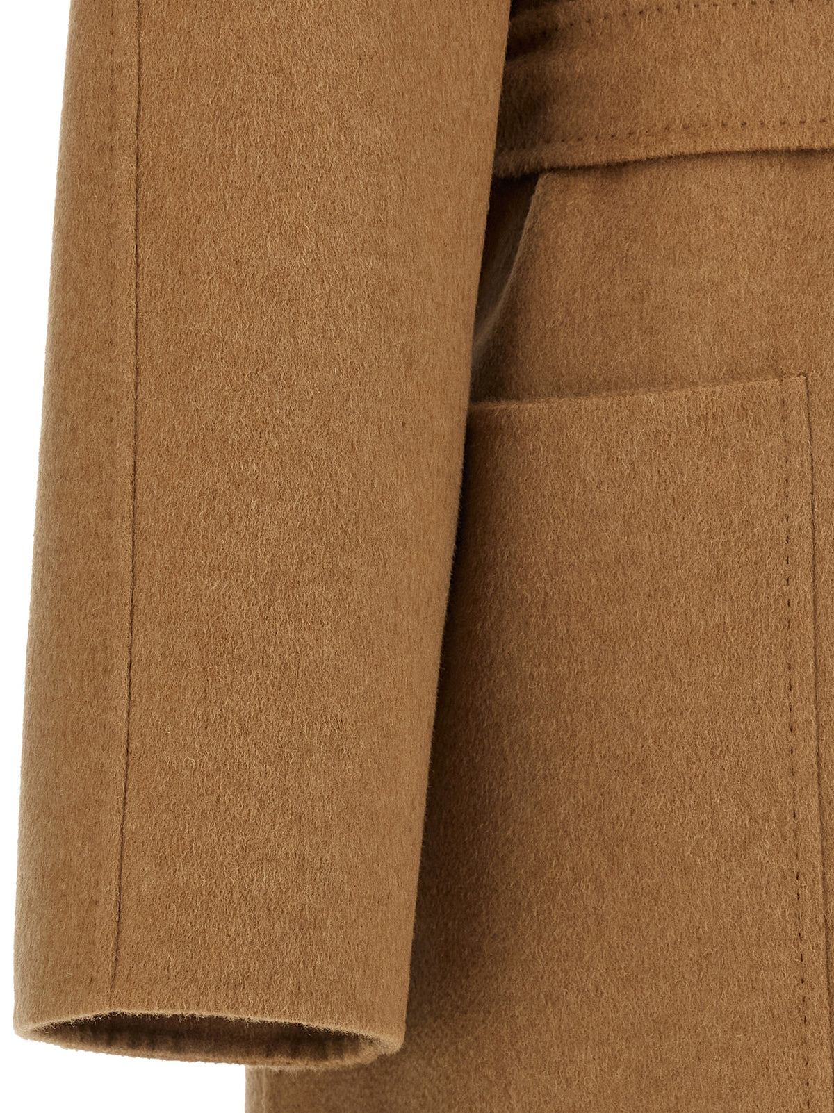 Max Mara Beiger Kamelhaarmantel