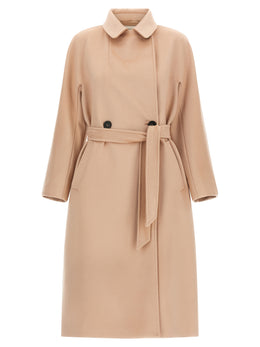 Max Mara Mehrfarbiger Wollmantel