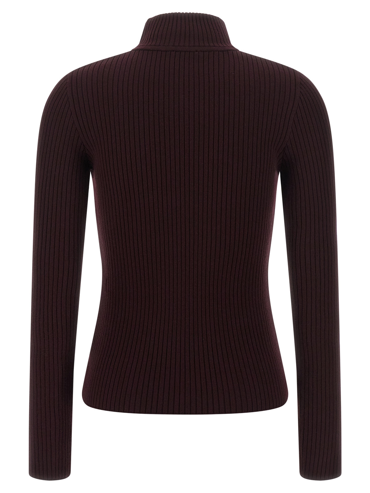 Courrèges Bordeaux Viskose Sweatshirt