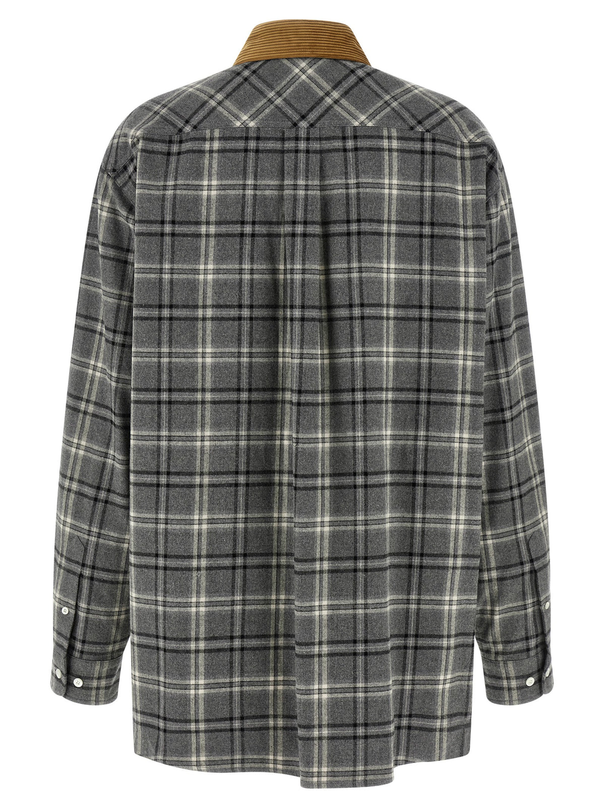 Miu Miu Graue Baumwollbluse