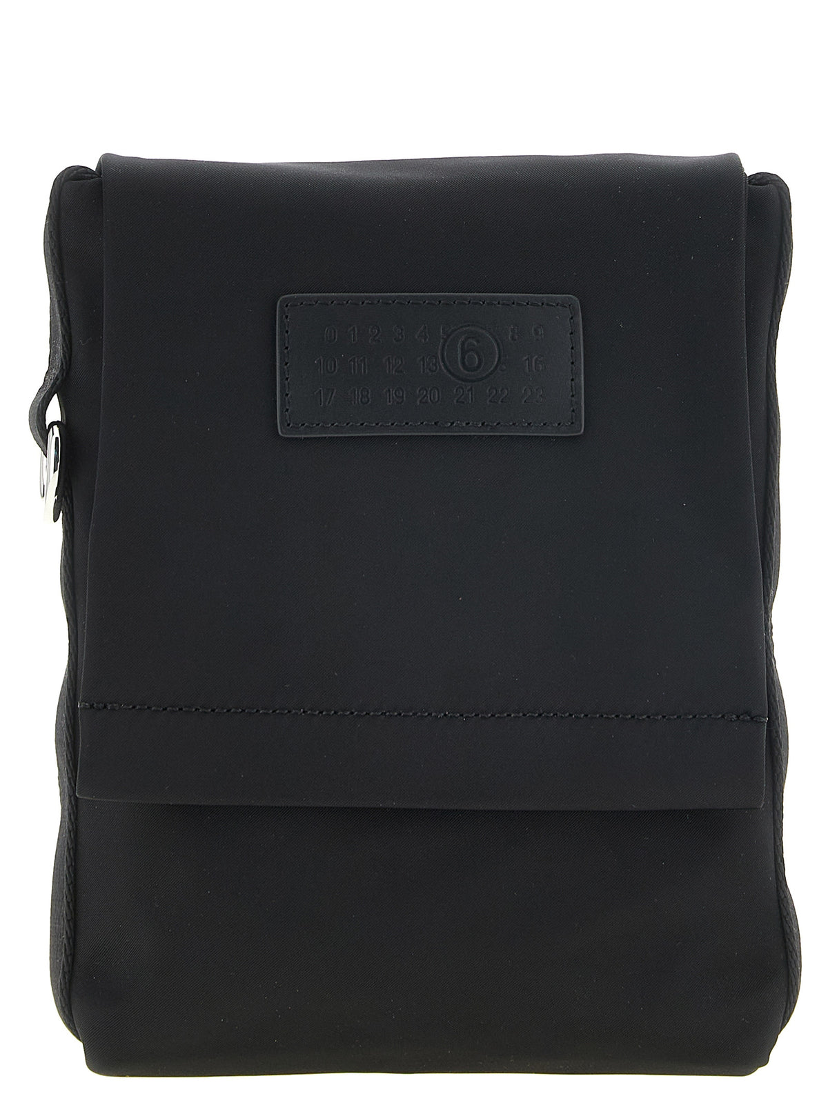 MM6 Maison Margiela Schwarze Crossbody-Tasche aus Polyamid