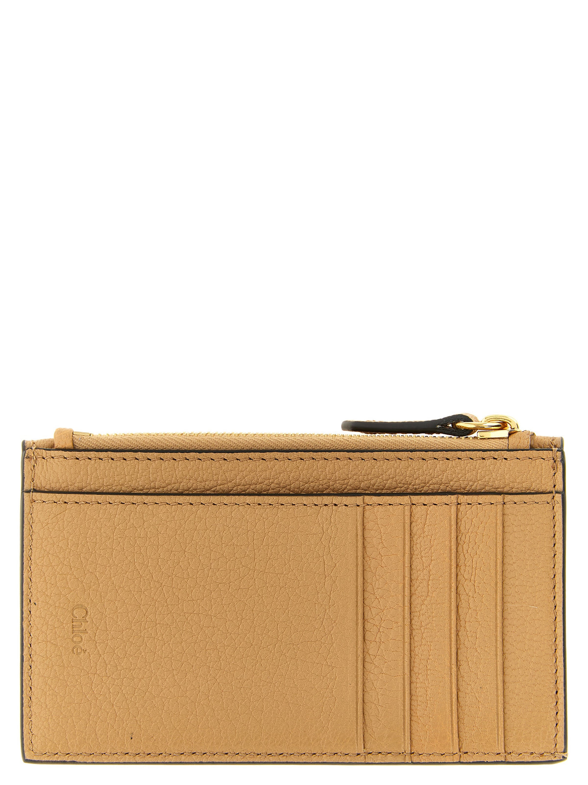 Chloé Multicolor Ziegenleder Kartenetui