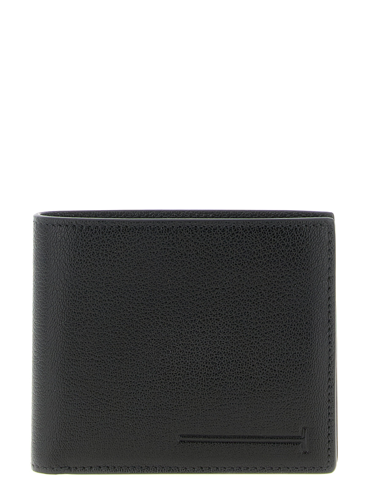 Tom Ford Schwarzes Ziegenleder Portemonnaie