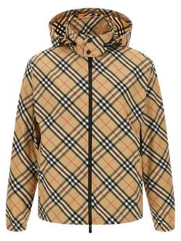 Burberry Beige Polyester Shell Jacke
