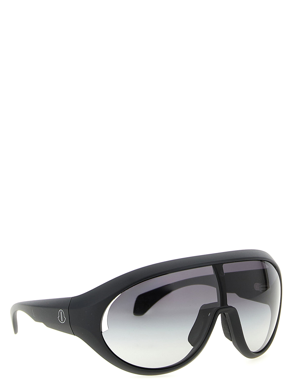 Rick Owens Sonnenbrille aus schwarzem Nylon