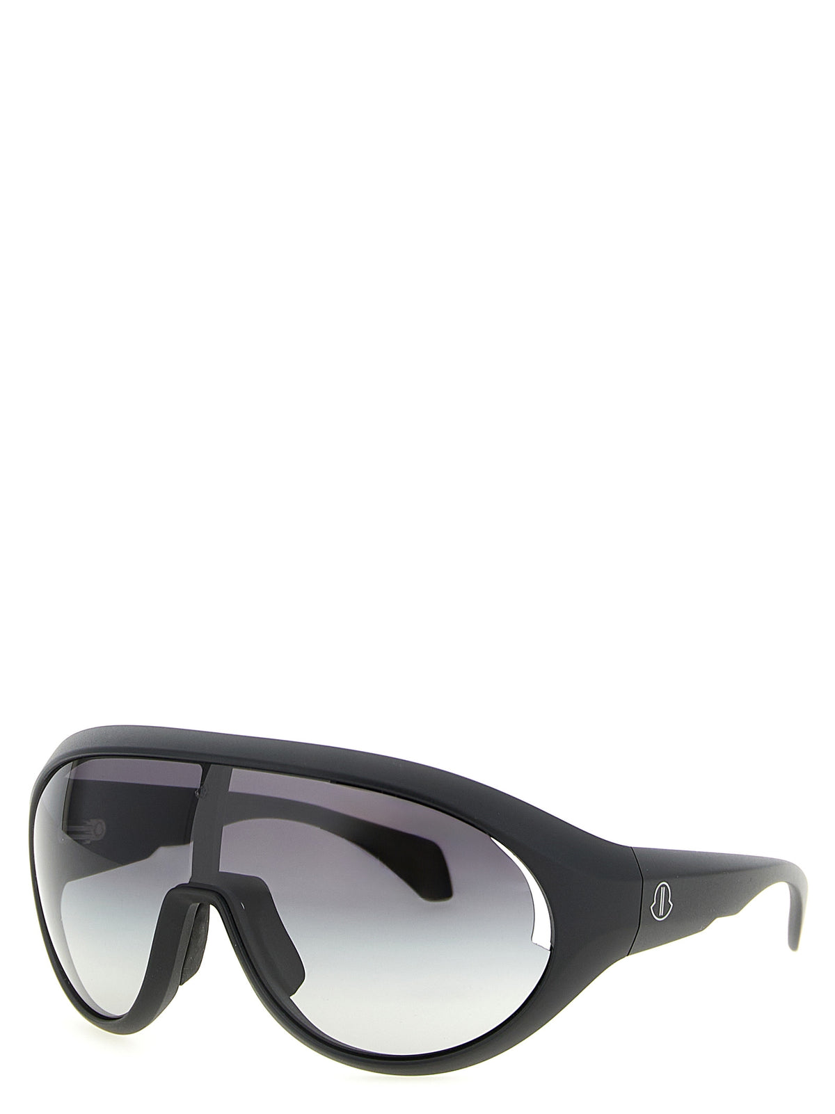 Rick Owens Sonnenbrille aus schwarzem Nylon