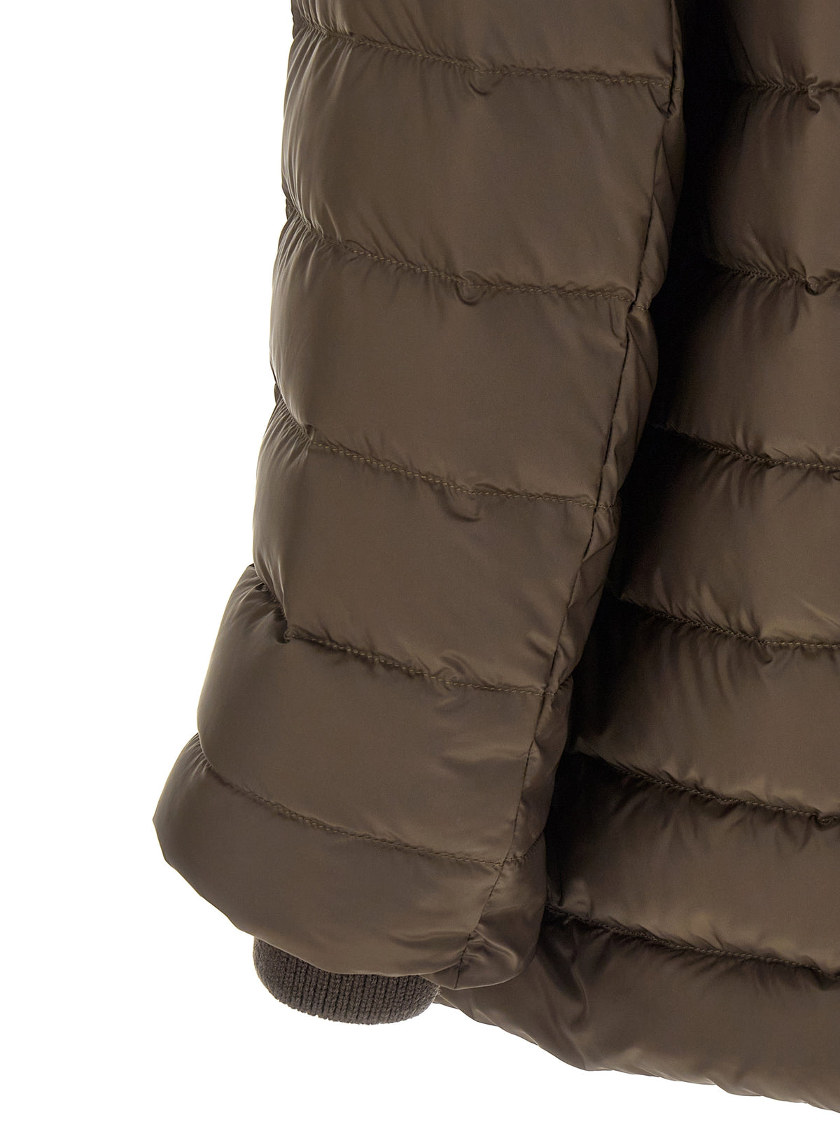 Rick Owens Brauner Polyester-Bomber
