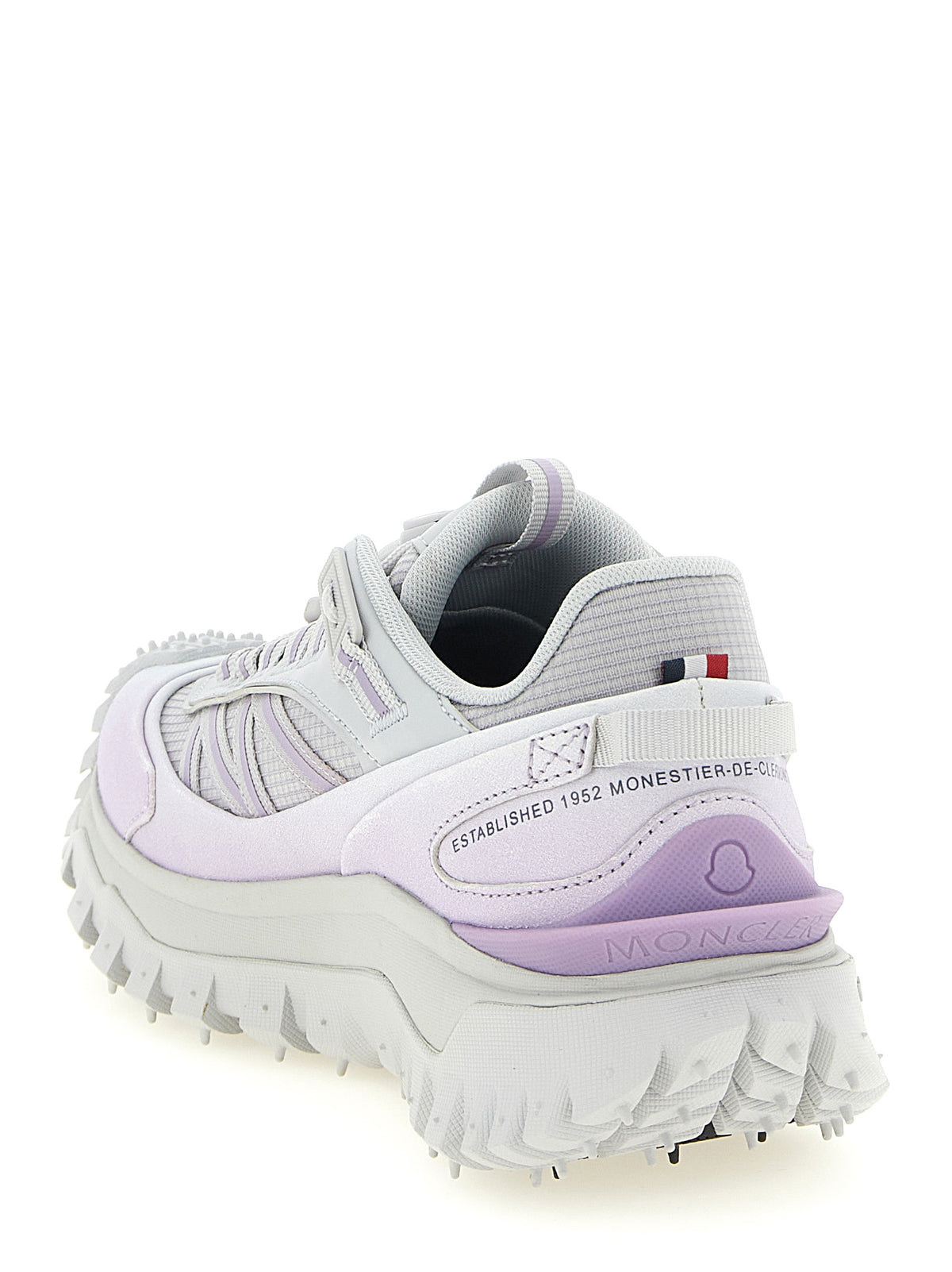 Moncler Violette Sneaker aus Polyamid für sportliche Aktivitäten