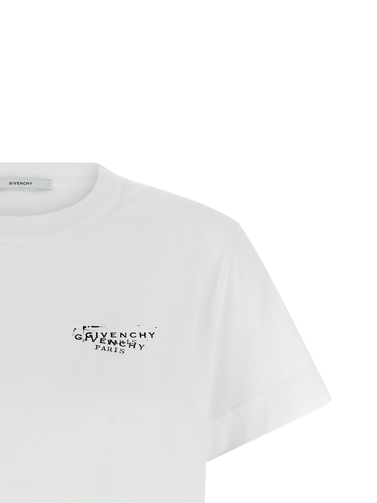 Givenchy Weißes Baumwoll-T-Shirt