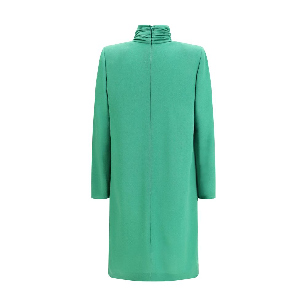 Valentino Garavani Zweifarbige Wollkleid Oves Aries