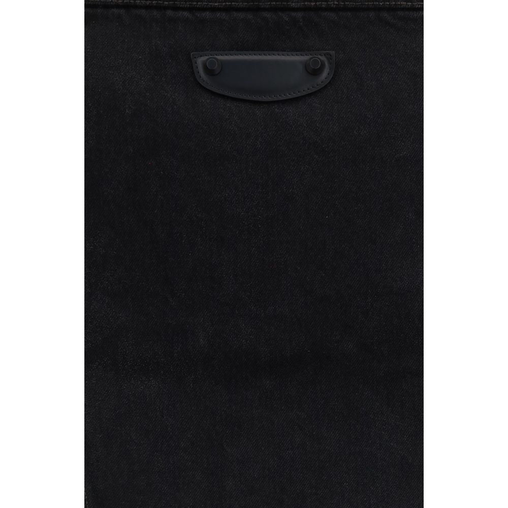 Balenciaga Schwarze Baumwoll-Denimjacke