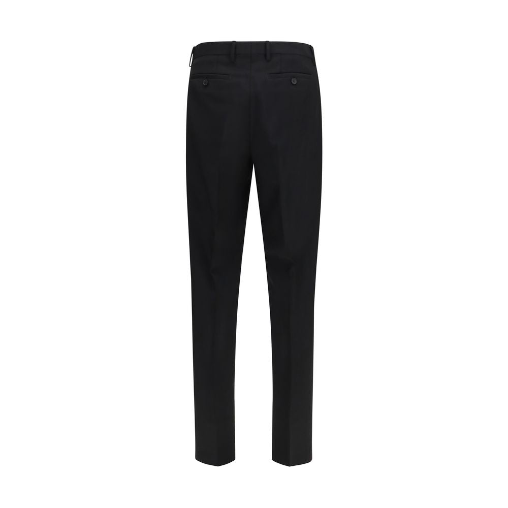 Fendi Schwarze Mohair-Anzughose