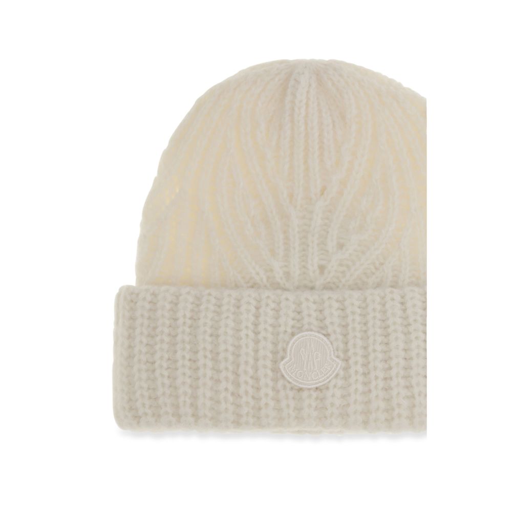 Moncler Beige Wollmütze Ovis Aries