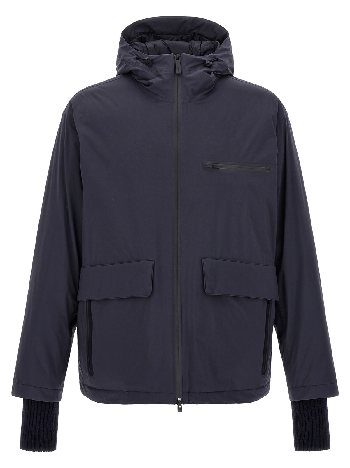 LAMINAR Blaue Shell-Jacke aus Polyamid