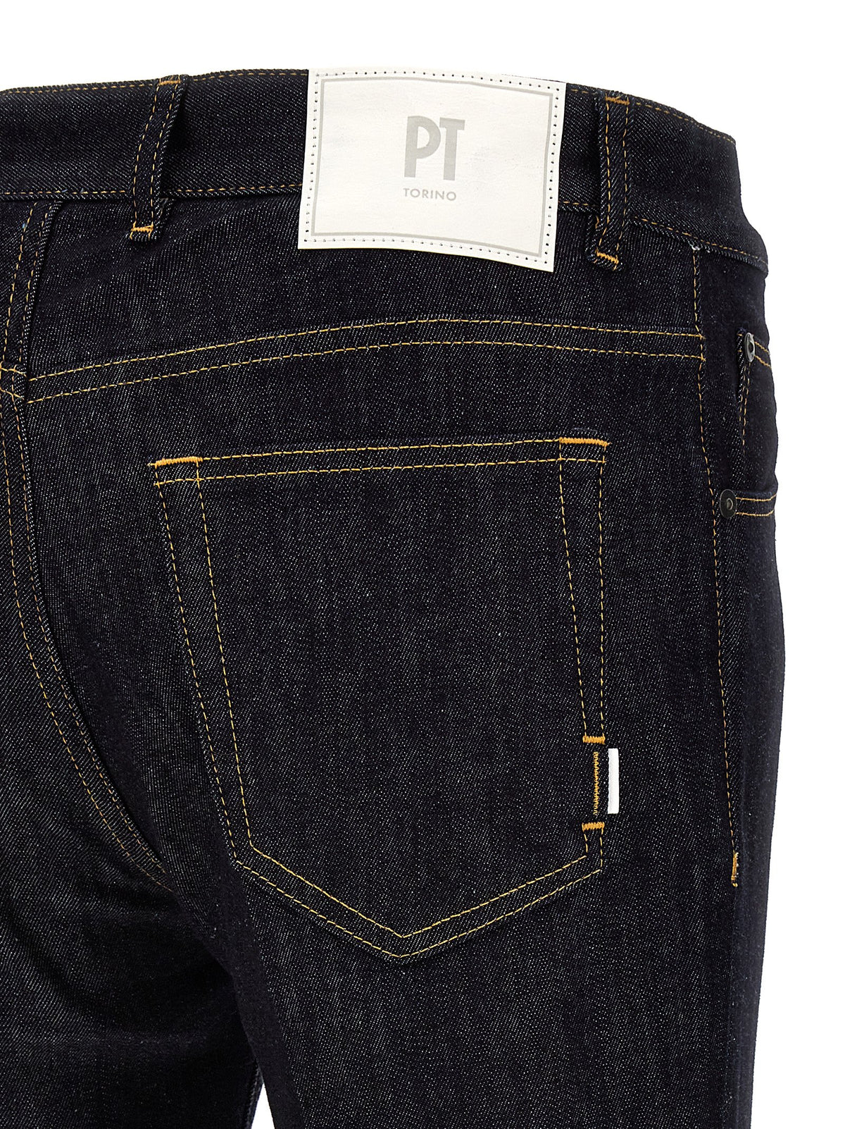 PT Torino Blaue Jeans aus Baumwolle im geraden Schnitt