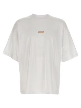 Marni Weißes Baumwoll-T-Shirt