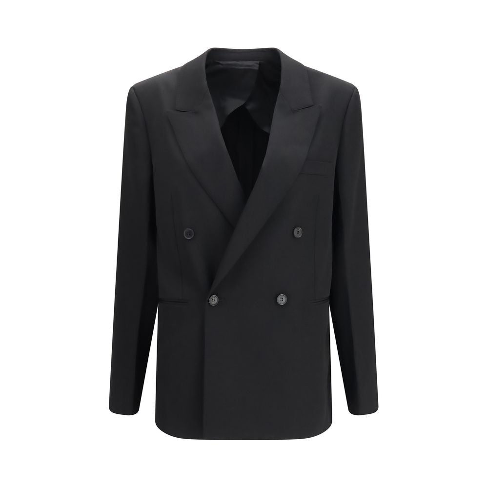 Fendi Schwarzer Oves Aries Wollblazer