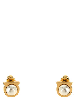 Ferragamo Ohrringe aus Goldmessing