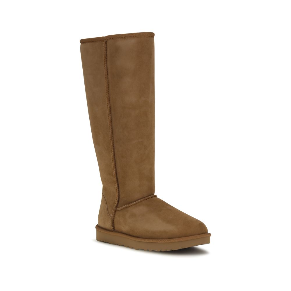 UGG Braune Kalbsleder Bos Taurus Stiefeletten