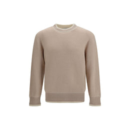 Laneus Beige Wool Oves Aries Sweatshirt