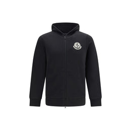 Moncler Schwarzer Baumwoll-Sweatshirt