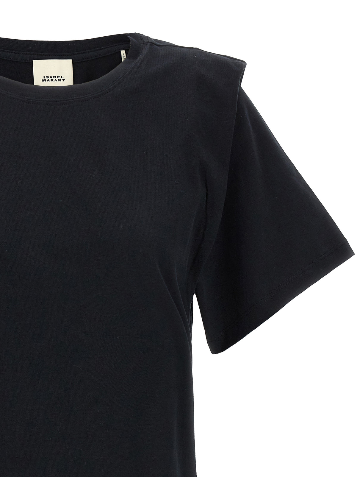 Isabel Marant Schwarzes Baumwoll-T-Shirt