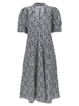 Ganni Multicolor Cotton Casual Dress