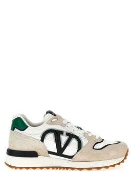 Valentino Garavani Bunte Sneaker aus Kalbsleder