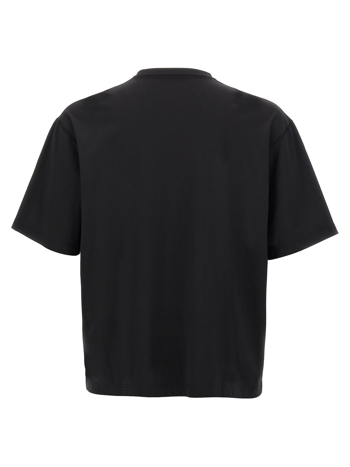 Jil Sander Schwarzes T-Shirt aus Polyester